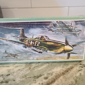 GUILLOW P-51D MUSTANG BALSA TISSUE AIRPLANE MODEL KIT 1:25 SCALE WWII GUL905 NEW